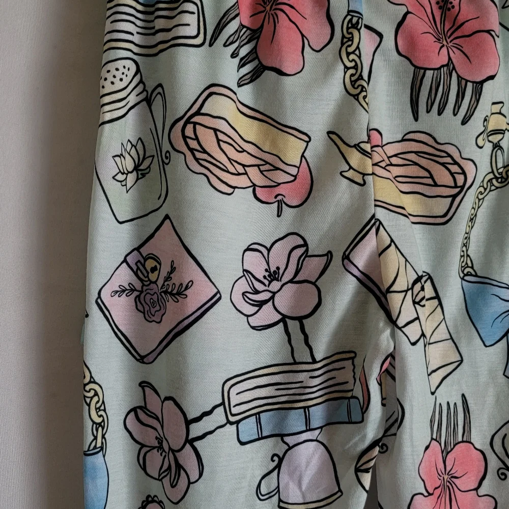 Girls Pajama Pants And Shorts Set